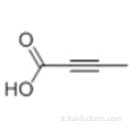 Acide 2-butynoïque CAS 590-93-2